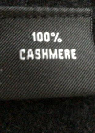 Черный кашемировый (100%) свитер бренда dunedin cashmere, шотландия9 фото