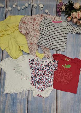 Набор фирменных красивых вещей для девочки новорожденной