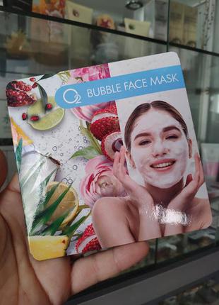 Акция пузырьковая маска с сильным кислородным действием o2 bubble face mask6 фото