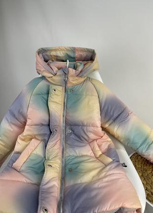 Пальто зимове подовжене на флісі до -30 морозу4 фото
