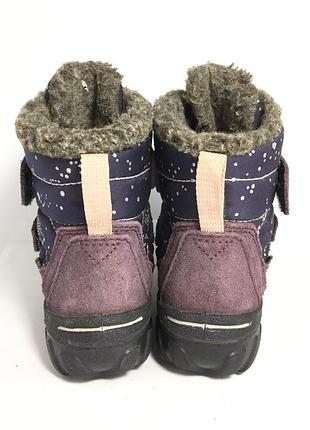 Зимові шкіряні термоботинки ecco 8