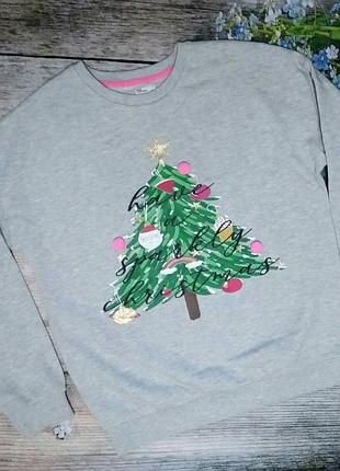 💜 новогодний свитер george на байке