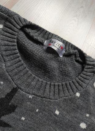 Новогодняя кофта свитшот свитер реглан harmony4 фото