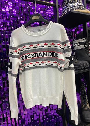 Свитер премиум качества в стиле christian dior 💭
