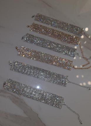 Чокер стрази камені