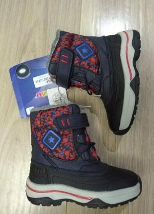 Термосапожки, ботинки lupilu. размер 20,21