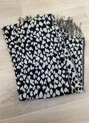 Теплый шарф