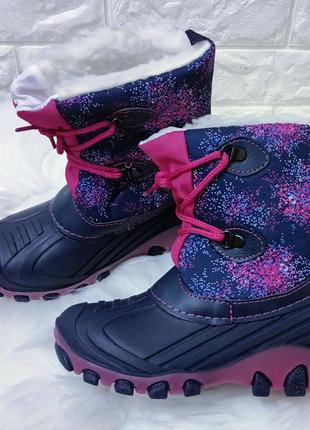 Зимние термо ботинки для девочки