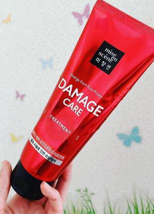 Маска для волосся mise en scene damage care sleek and smooth treatment1 фото