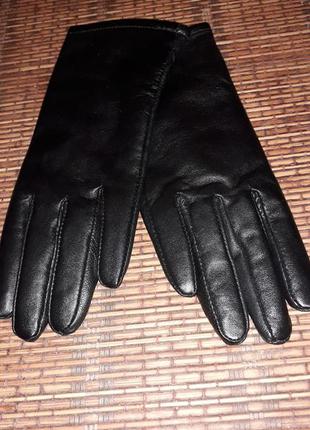 Жіночі рукавички з натуральної шкіри4 фото