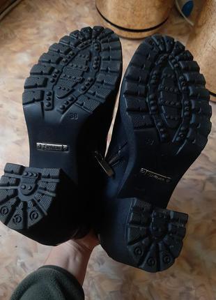 Ботильйоны- ботинки  кожаные exclusive8 фото