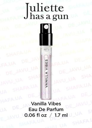 Пробник парфюма Juliette has a gun gentlewomen, 1,7 мл аромат vanilla vibes духи edp - 1.7 мл