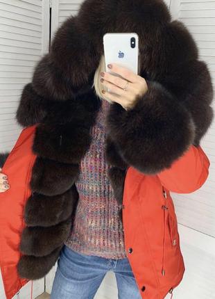 Зимние тёплые парки куртки пуховики с мехом