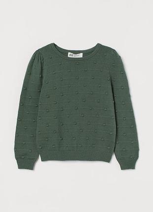 Красивый свитер кофта тонкой вязки для девочки h&m сша 4