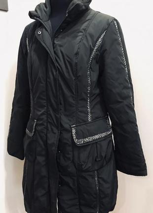 Коричневая куртка/полупальто taifun no-40/42