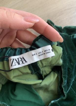 Zara штани палаццо оксамитові нові7 фото