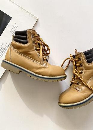 Классные детские ботинки демисезонные 10