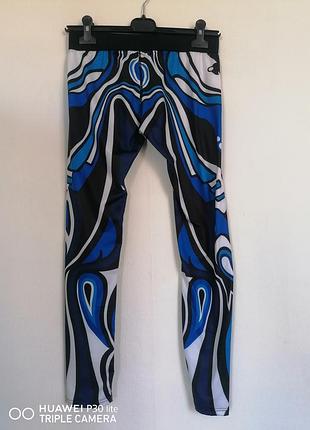 Спортивные мужские леггинсы seobean c ярким рисунком