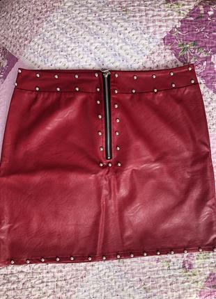 Спідниця нова еко шкіра