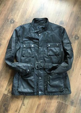 Брендовая мужская вощёная демисезонная куртка easy premium clothing оригинал