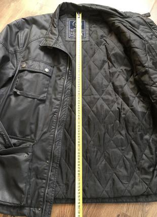Брендовая мужская вощёная демисезонная куртка easy premium clothing оригинал5 фото