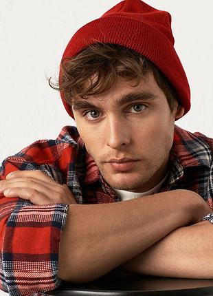 Новая фирменная шапка бини унисекс lc waikiki вайки подростковая мужская шапка