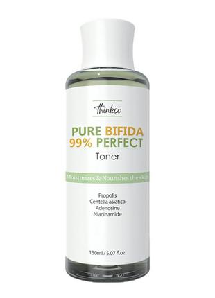 Зміцнюючий тонер з біфідобактеріями pure bifida 99% perfect toner