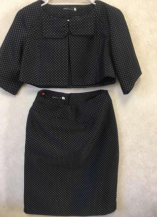 Изумительный (точнее 2) костюм в горошек