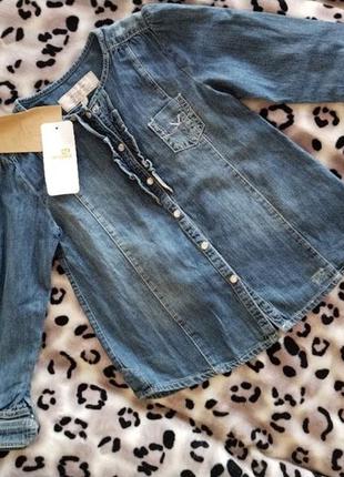 Рубашка mayoral 6р. ц 280 гр👍💖 9