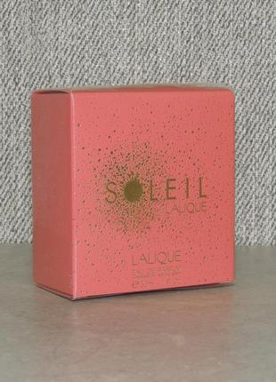 Lalique soleil 30 мл для жінок оригінал1 фото