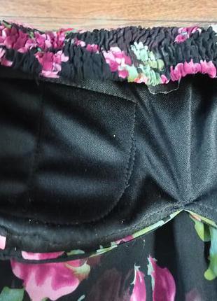 Міні сукня бюстьє з шлейфом5 фото