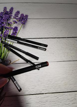 Стійкий олівець 534 та 535 для губ smart fusion lip pencil kiko milano3 фото