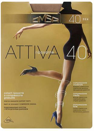 Підтримуючі колготки тм omsa attiva – 40
