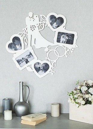 Рамка из дерева  " свадебные фото"( 1 )