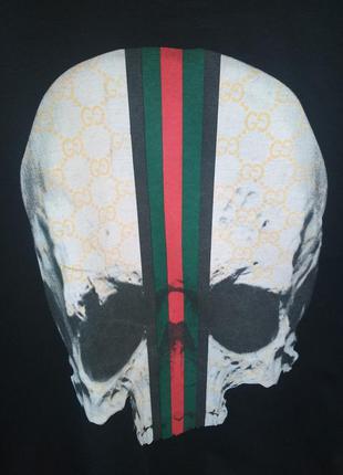 Продам мужскую кофту gucci с  логотипом  череп6 фото