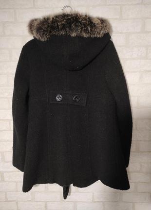 Пальто зимнее, теплое с капюшоном8 фото