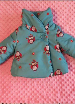 Куртка для дівчинки, єврозима