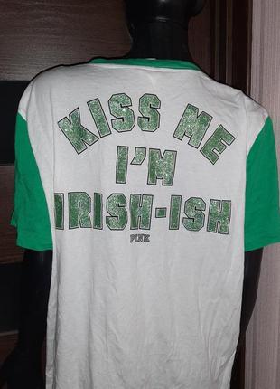 Крутая футболка от victoria`a secret pink оригинал