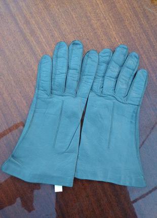 Перчатки из натуральной кожи. размер 6,5