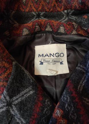 Ориганал! модне пальто-килим бренд mango, розмір український 40-44, всього за 290 грн5 фото