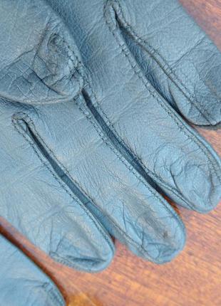Перчатки из натуральной кожи. размер 6,57 фото