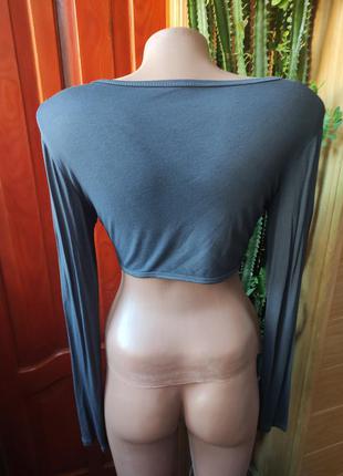 Болеро темно сірий 3