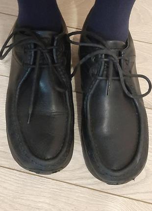 Кожаные туфли, ботинки kickers5 фото