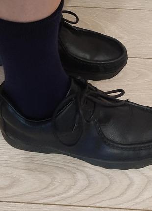 Кожаные туфли, ботинки kickers3 фото