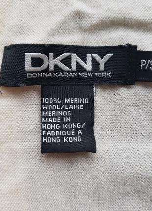 Dkny светр теплий каскадний кардиган з запахом 100% вовна мериносів2 фото