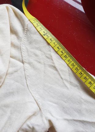 Dkny светр теплий каскадний кардиган з запахом 100% вовна мериносів8 фото