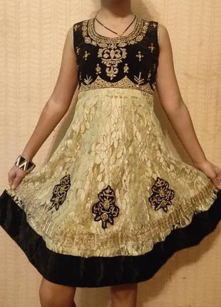Шикарное крутое платье восточной принцессы, наряд для восточных танцев и не только.2 фото