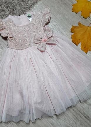 Платье little me 18 мес