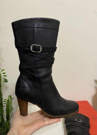 Ugg australia  сапоги кожаные1 фото