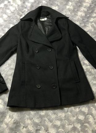 Стильное пальто шерсть 36-38